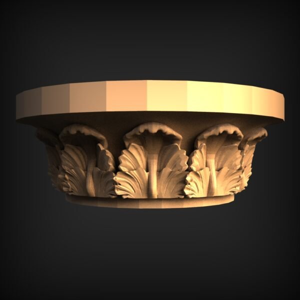 Capitels & Corbels 3D CNC Router STL Pack: +245 STL Files - Image 4