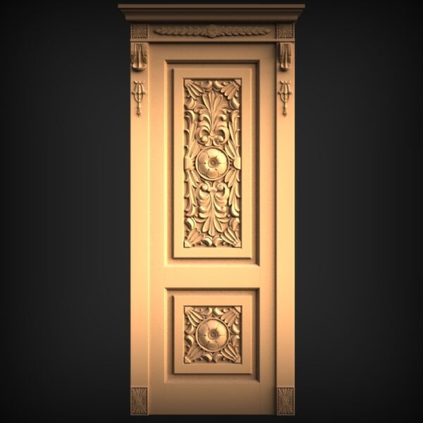 Doors & Elements 3D CNC Router STL Pack: +250 STL Files - Image 2