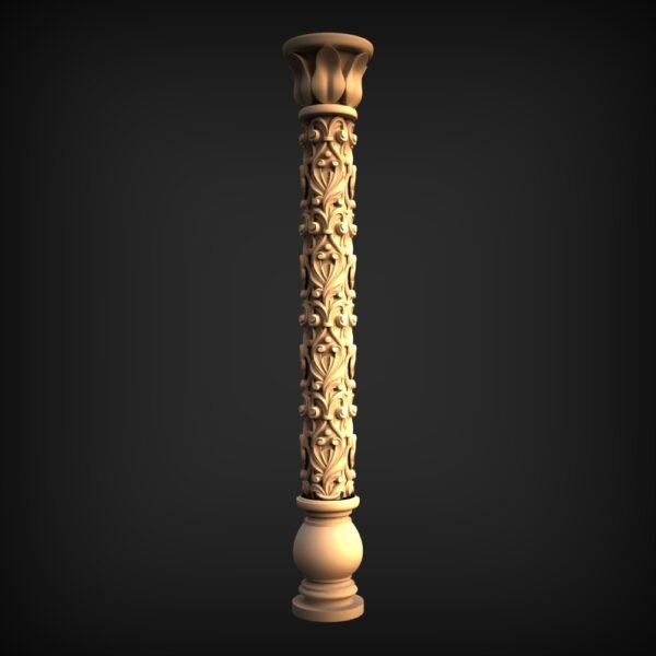 Legs & Balusters 3D CNC Router STL Pack: +400 STL Files - Image 3