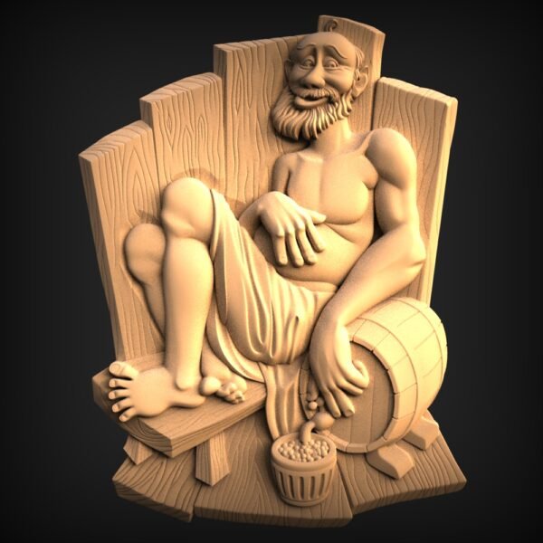 Sauna 3D CNC Router STL Pack: +20 STL Files - Image 4