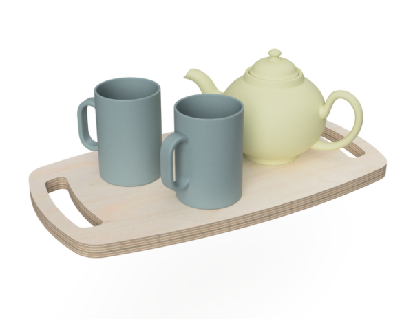 Minimalistic Serving Tray DXF Files - Image 2