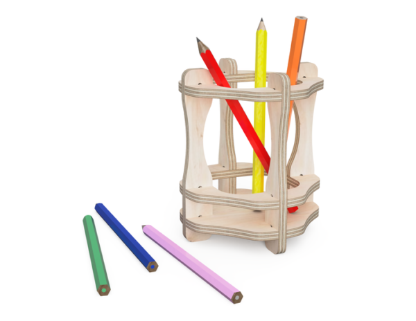 Pen Holder DXF file