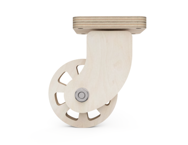 Simple Caster Wheel DXF files - Image 3